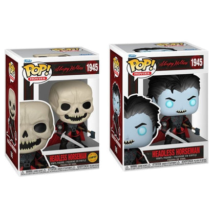 Headless Horseman #1945 Funko Pop! Movies Sleepy Hollow - Set of 2 (Chase Limited Edition and Common) Collectible Vinyl Figures - Estimated Arrival: Oct. 2025 (PRE-SALE)