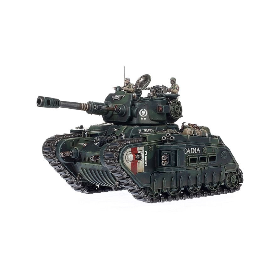 Warhammer 40,000 Rogal Dorn Battle Tank – Astra Militarum Heavy Assault Tank Miniature with Custom Weapon Loadouts & Transfer Sheet