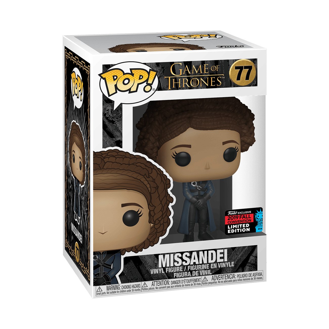 Funko Pop! Vinyl: Game of Thrones/Missandei #77/Barnes and Noble New York Comic