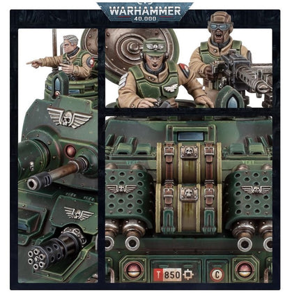 Warhammer 40,000 Rogal Dorn Battle Tank – Astra Militarum Heavy Assault Tank Miniature with Custom Weapon Loadouts & Transfer Sheet