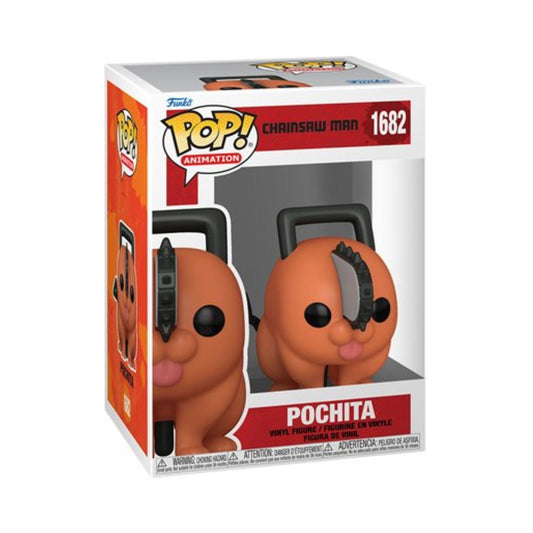 Pet Devil Pochita Funko Pop! Animation Chainsaw Man - Vinyl Figure #1682 with Display Box Protector Case