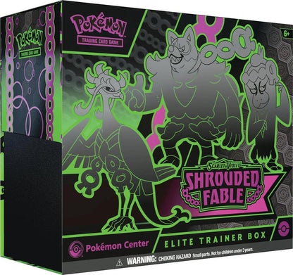 Pokemon TCG Scarlet and Violet Shrouded Fable Pokemon Center Elite Trainer Box