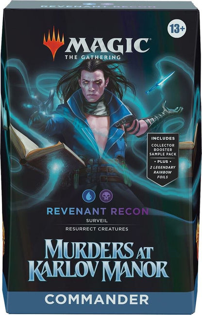 MTG Murders At Karlov Manor Revenant Recon Commander Deck Magic The Gathering Cards
