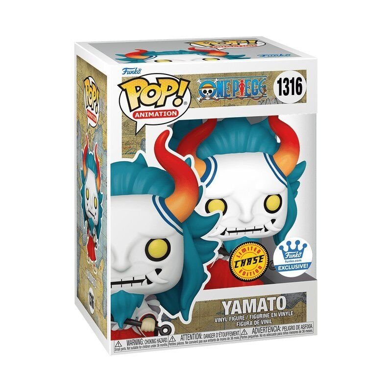 Yamato #1316 Funko Pop! Animation: One Piece - 1 in 6: CHANCE OF CHASE - Collectible Exclusive Vinyl Figure with Window Display Box