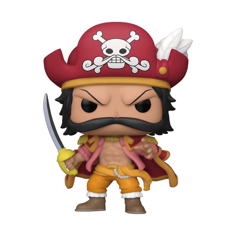 Gol D. Roger Funko Pop! Animation One Piece - Approx. 4.55" Collectible Exclusive Chase Limited Edition Vinyl Figure #1274 with Window Display Box