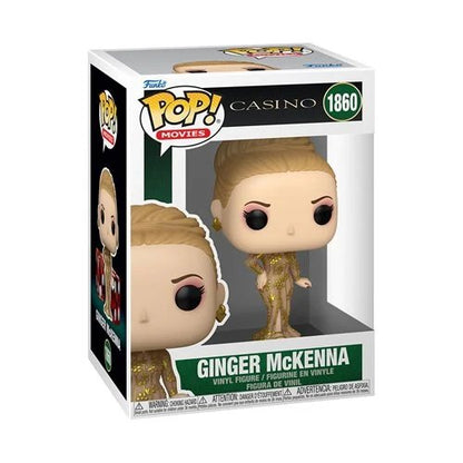 Ginger McKenna Funko Pop! Movies Casino - Approx. 4" Collectible Vinyl Figure #1860 with Display Box Protector Case