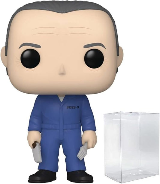 Hannibal #1248 Funko Pop! Movies The Silence of The Lambs - Approx. 3 3/4" Collectible Vinyl Figure Bundled with Display Box Protector Case