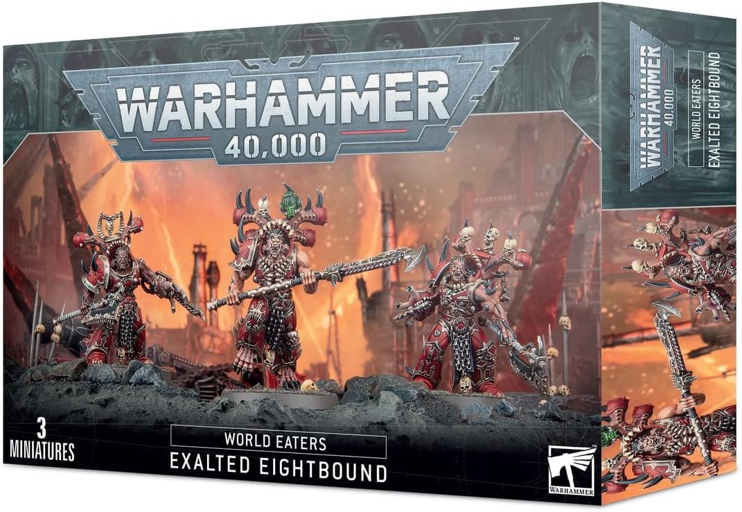 Warhammer 40,000 - World Eaters: Exalted Eightbound - 3 Miniatures