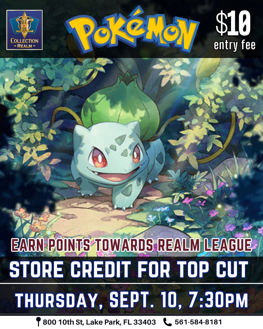 Pokémon TCG Tournament – September 10, 2026 (Thursday 7:30 PM)
