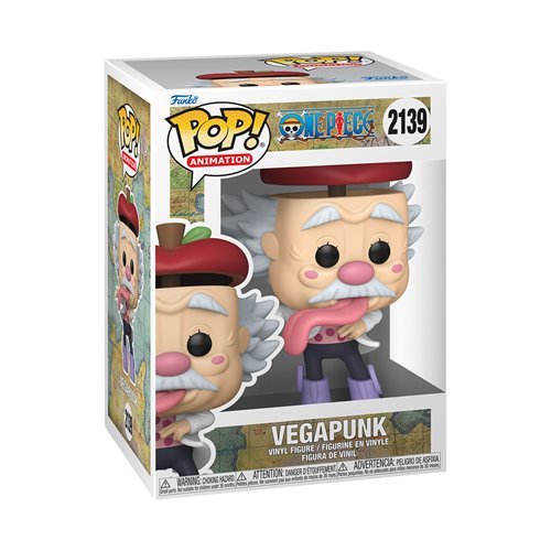 Vegapunk #2139 Funko Pop! Animation One Piece Egghead Island - Approx. 5" Collectible Vinyl Figure - Estimated Arrival: Nov. 2025 (PRE-SALE)