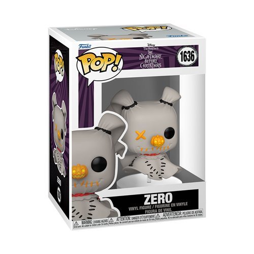 Zero #1636 Funko Pop! The Nightmare Before Christmas Patchwork - Approx. 3 3/4" Collectible Vinyl Figure Bundled with Display Box Protector Case