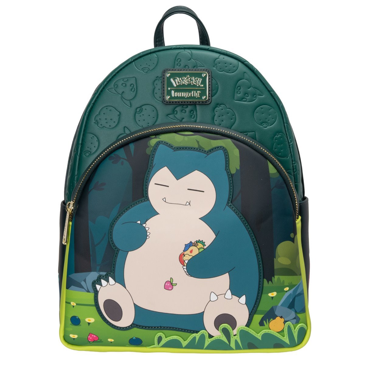 Pokemon Snorlax Midsize Backpack Entertainment Earth Exclusive by Loungefly, Faux Leather Backpack with Adjustable Straps, Limited Edition Pokemon Collectible Travel Bag (PREORDER - Release Date September 2026)