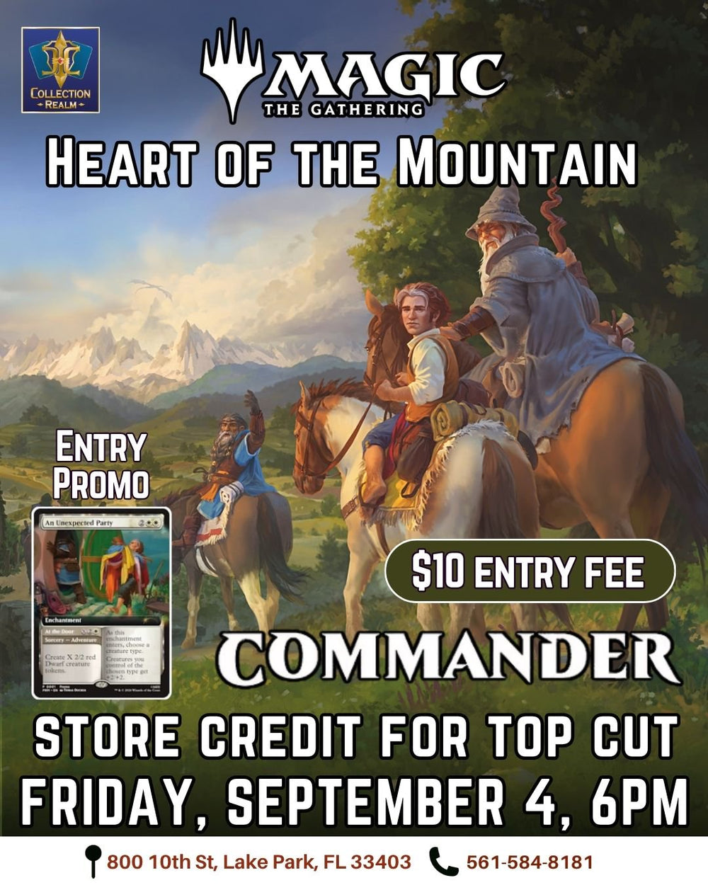 MTG The Heart of the Mountain Tournament – September 4, 2026 (Friday 6:00 PM)