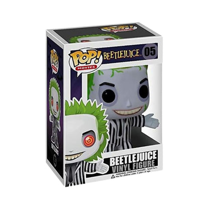 Ghost Beetlejuice Funko Pop! Movies - Vinyl Figure #05 with Display Box Protector Case