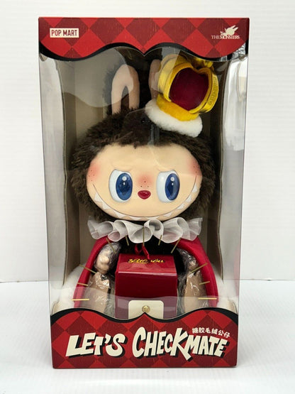 Pop Mart Labubu Lets Checkmate Series Vinyl Plush Doll Collectible Figure