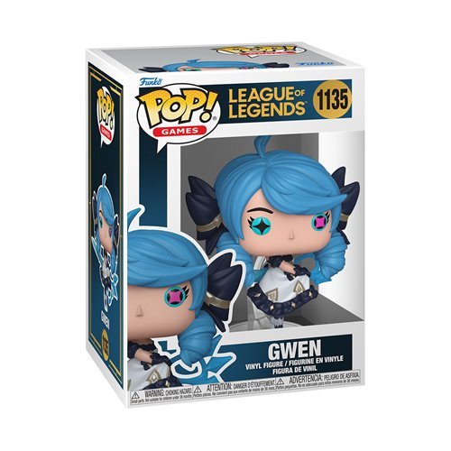 Gwen #1135 Funko Pop! Games League of Legends - Approx. 4 1/2" Collectible Vinyl Figure Bundled with Display Box Protector Case - Estimated Arrival: Oct. 2025 (PRE-SALE)