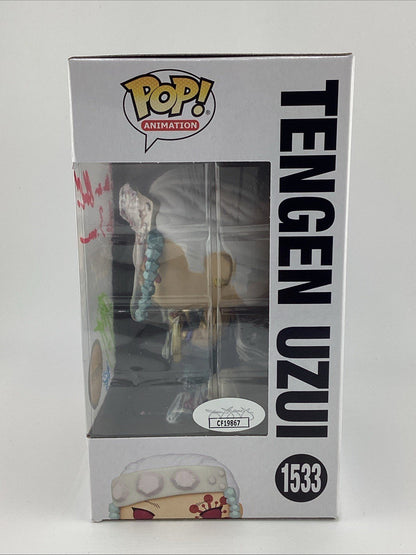Funko Pop! Demon Slayer -Tengen Uzui CHASE - Signed By Ray Chase *JSA* #1533