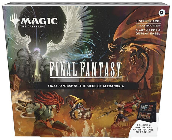 Magic The Gathering Final Fantasy Scene Box The Siege of Alexandria  - Estimated Arrival: Dec. 2025 (PRE-SALE)