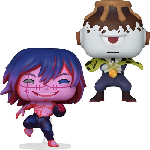 Jujutsu Kaisen Shibuya Incident Wave 6 Funko Pop! Animation - Set of 2 (Mahito #2126 and Jogo #2127) Collectible Vinyl Figures - Estimated Arrival: Oct. 2025 (PRE-SALE)