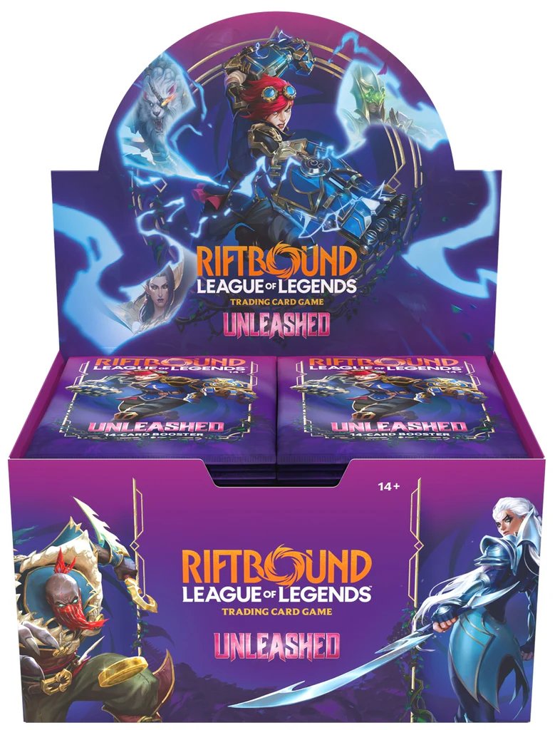 Riftbound - League of Legends TCG- Unleashed - Booster Box Riftbound - League of Legends TCG- Unleashed - Booster Box