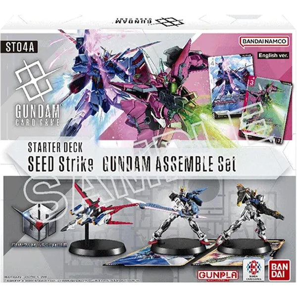 Gundam TCG Assemble Set Starter Deck 04 ST04A - Seed Strike (English Version)