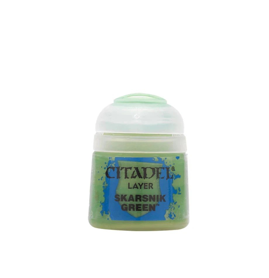 Warhammer Citadel Base Skarsnik Green Paint Bottle 12ml