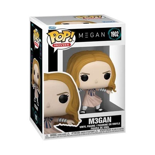 M3GAN (Dancing) #1902 Funko Pop! M3GAN - Approx. 3 1/2" Collectible Vinyl Figure Bundled with Display Box Protector Case - Estimated Arrival: Sept. 2025 (PRE-SALE)