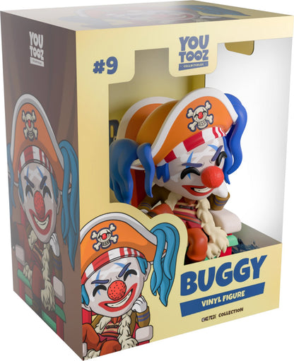 King Buggy Youtooz One Piece Collection - Approx. 4.2" Collectible Vinyl Figure #9 with Window Display Box (PRE-ORDER)