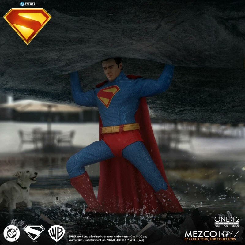 Mezco Toyz One:12 Collective DC Comics Superman & Krypto Edition Action Figure