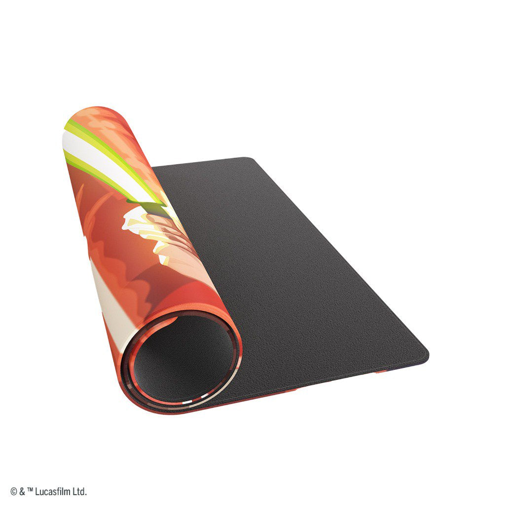 Star Wars Unlimited Game Mat Qui-Gon Jinn, 2mm Cushioned Playmat with Anti-Slip Backing, Full Color Officially Licensed Star Wars Game Mat for TCG, LCG & Card Games