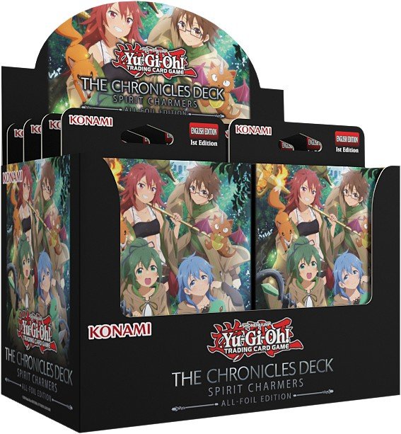 Yu-Gi-Oh The Chronicles Spirit Charmers Structure Deck Box All-Foil Ed COLLECTION REALM Yu-Gi-Oh The Chronicles Spirit Charmers Structure Deck Box All-Foil Ed COLLECTION REALM