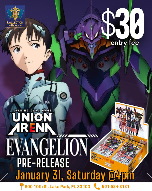 Union Arena TCG Evangelion Pre-Release