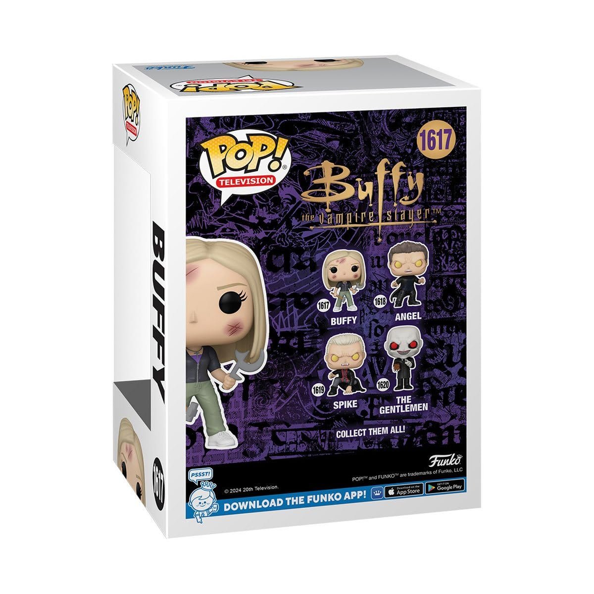 Buffy with Weapons Funko Pop! Television: Buffy The Vampire Slayer - Approx. 3 3/4" Collectible Vinyl Figure #1617 with Display Box Protector Case