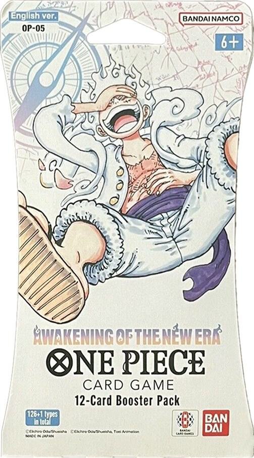 One Piece TCG Sleeved OP-05 Awakening of the New Era - 12-Card Booster Pack