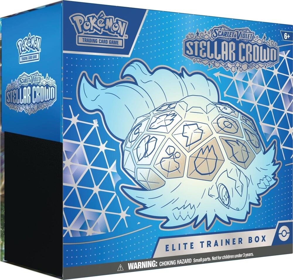 Pokémon TCG Scarlet & Violet Stellar Crown Elite Trainer Box (ETB)