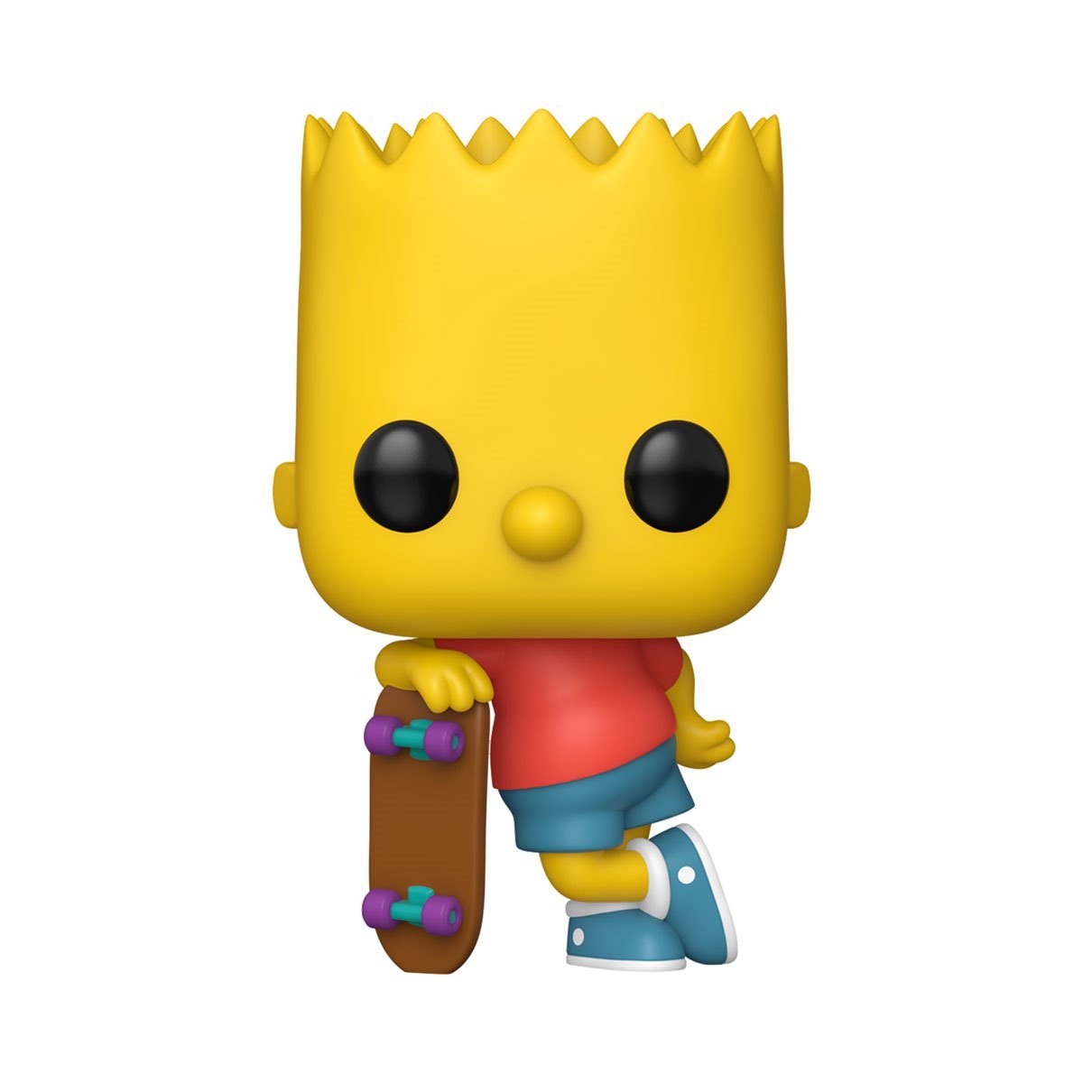 The Simpsons Funko Pop! Television - Set of 5 - Sideshow Bob #1656, Milhouse as Fallout Boy #1655, Martin Prince as Calliope #1654, Deep Space Homer #1653, and Bart Simpson with Skateboard #1652 - Collectible Vinyl Figures with Case