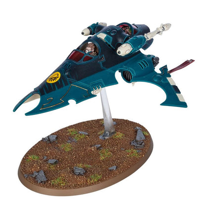 Warhammer 40,000 Aeldari Vyper / Starfang Plastic Model Kit – Customizable Fast Attack Skimmer Vehicle with Weapon Options, Transfer Sheet & Citadel Base