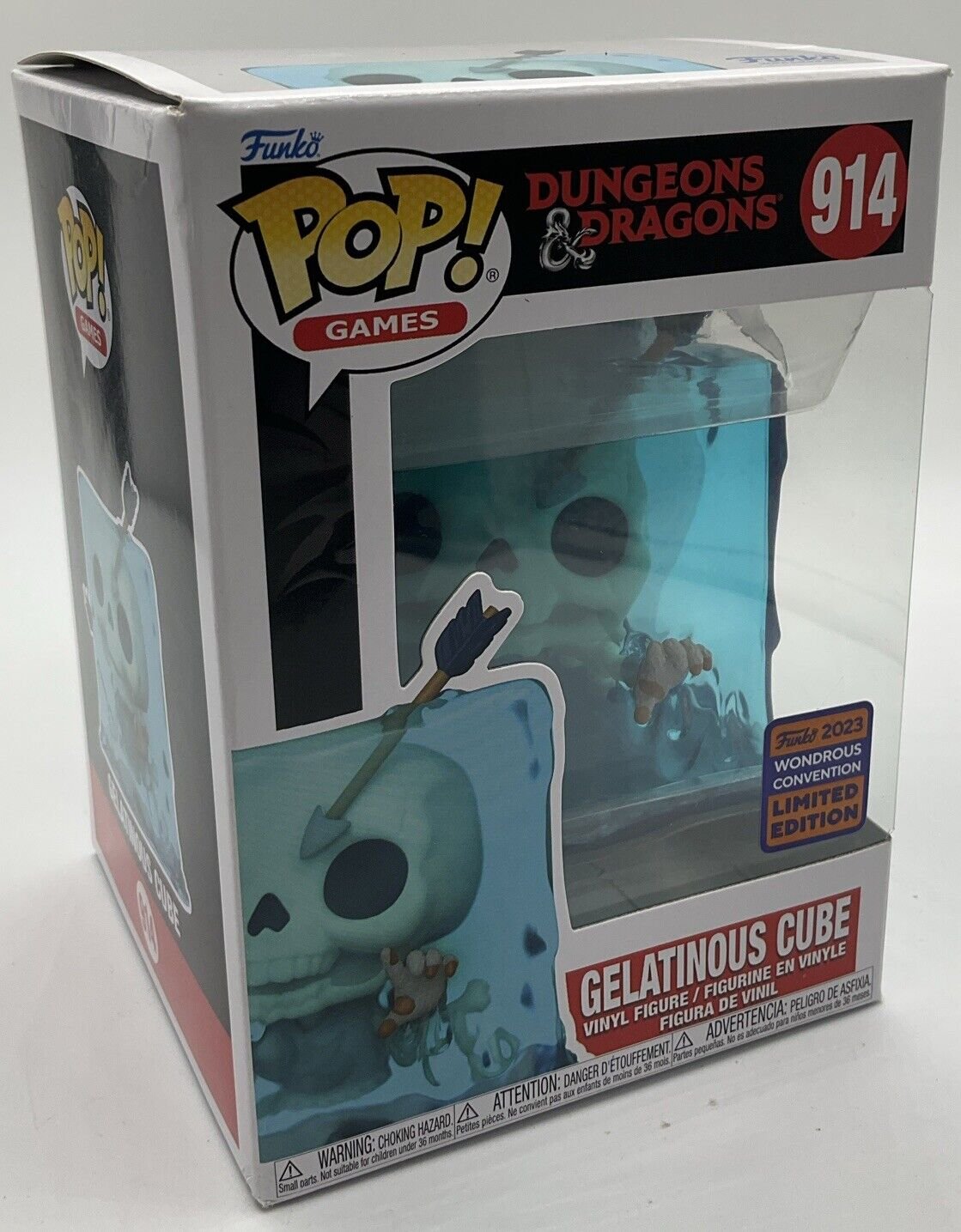 Funko Pop! Vinyl: Dungeons & Dragons - Gelatinous Cube #914 - 2023 Wondrous Con