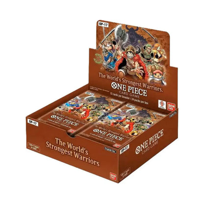 Bandai One Piece Card Game OP-17 Booster Box | One Piece TCG Booster Box | Collectible Trading Cards for Card Games, Anime Cards & One Piece Merch