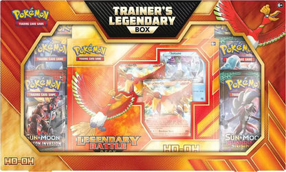 Pokemon TCG Trainer's Legendary Box Ho-Oh Pokemon Cards Trading Card Game Collection