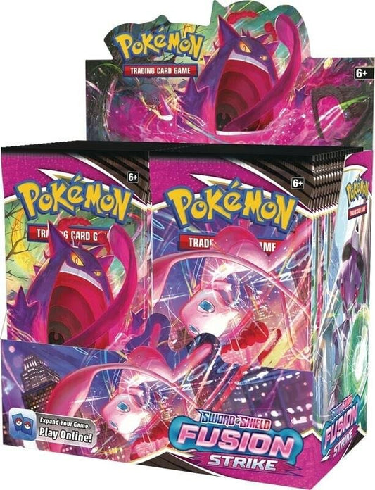 Pokemon TCG Sword & Shield Fusion Strike Booster Box sealed 36 booster packs