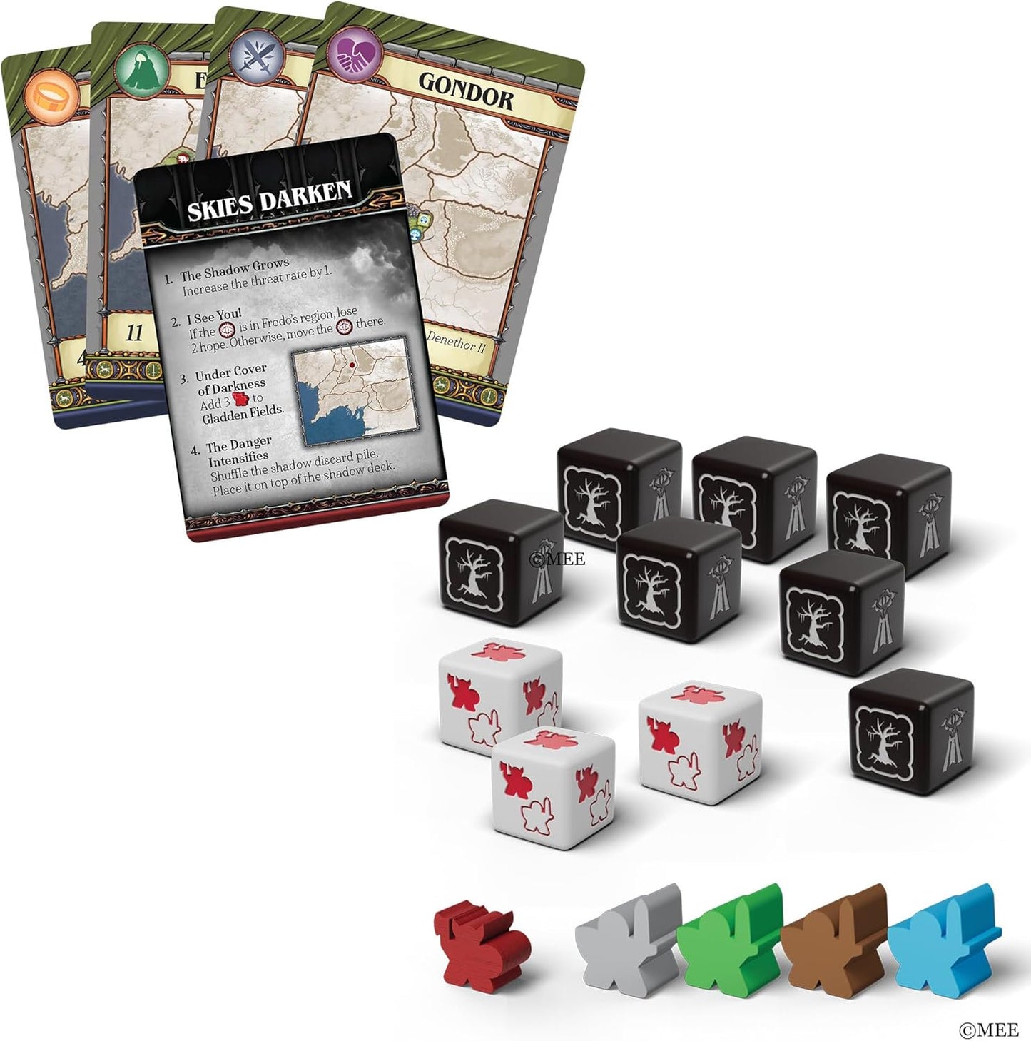The Lord of the Rings: Fate of the Fellowship Board Game – Cooperative Strategy Fantasy Game