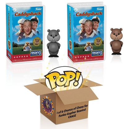 Gopher Funko Rewind Caddyshack - 1 in 6: CHANCE OF CHASE - Collectible Vinyl Figure with Case (PRE-ORDER)