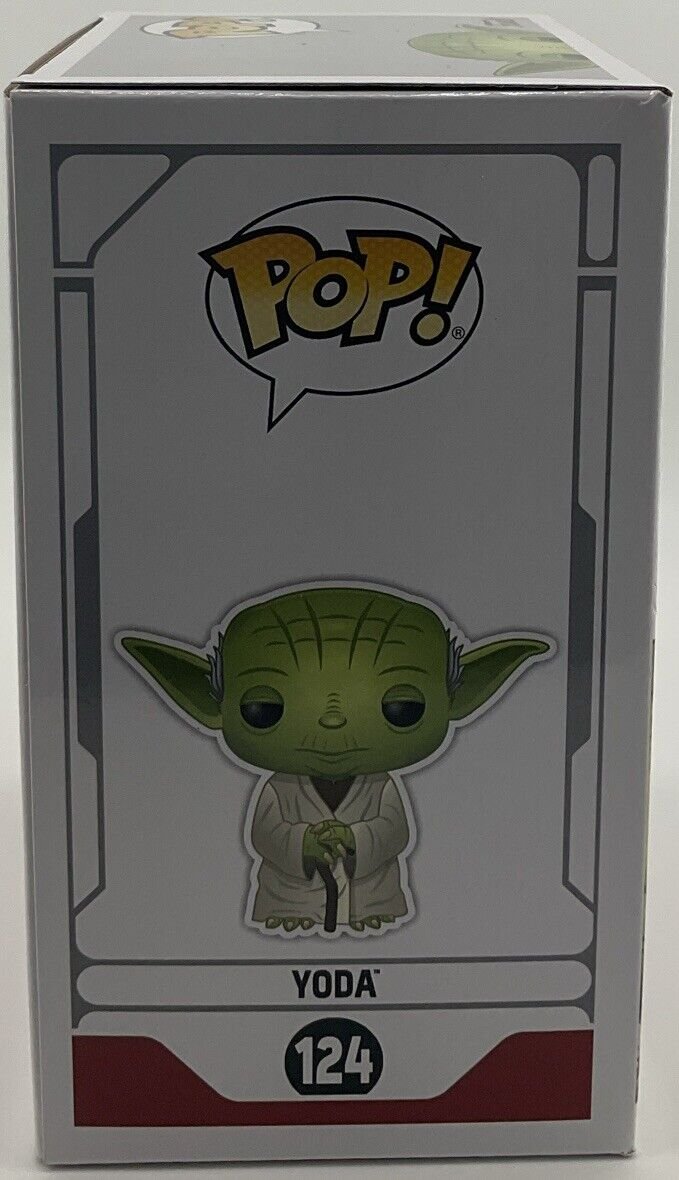 Funko Pop! Star Wars Yoda #124 (Green Box) ECCC 2021 Spring Convention LE