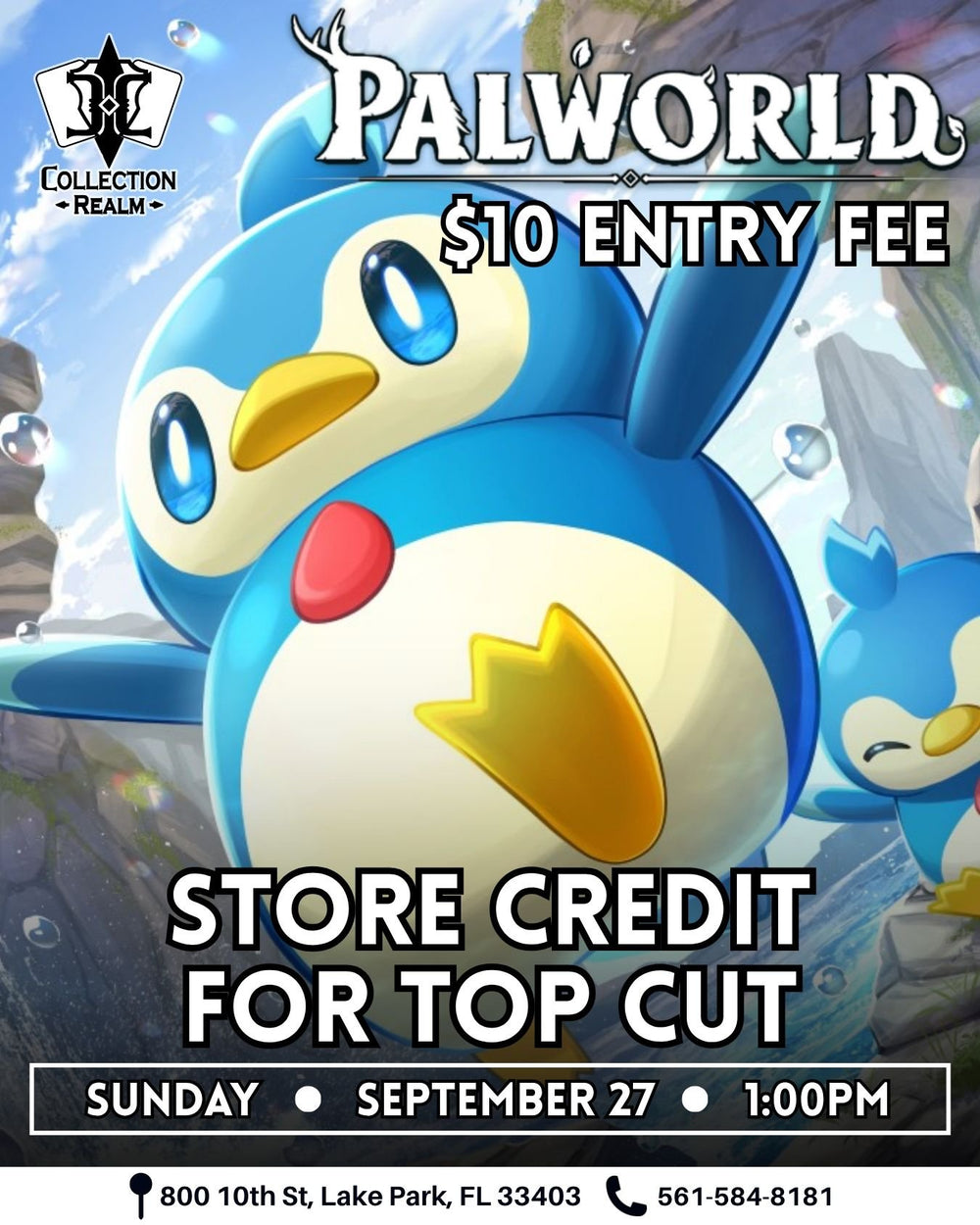 Palworld TCG Tournament – September 27, 2026 (Sunday 1:00 PM)