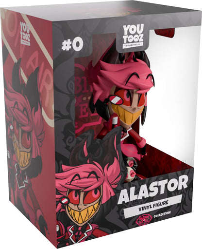 Alastor Youtooz Hazbin Hotel Collection - Approx. 5.3" Collectible Vinyl Figure #0 with Window Display Box (PRE-ORDER)