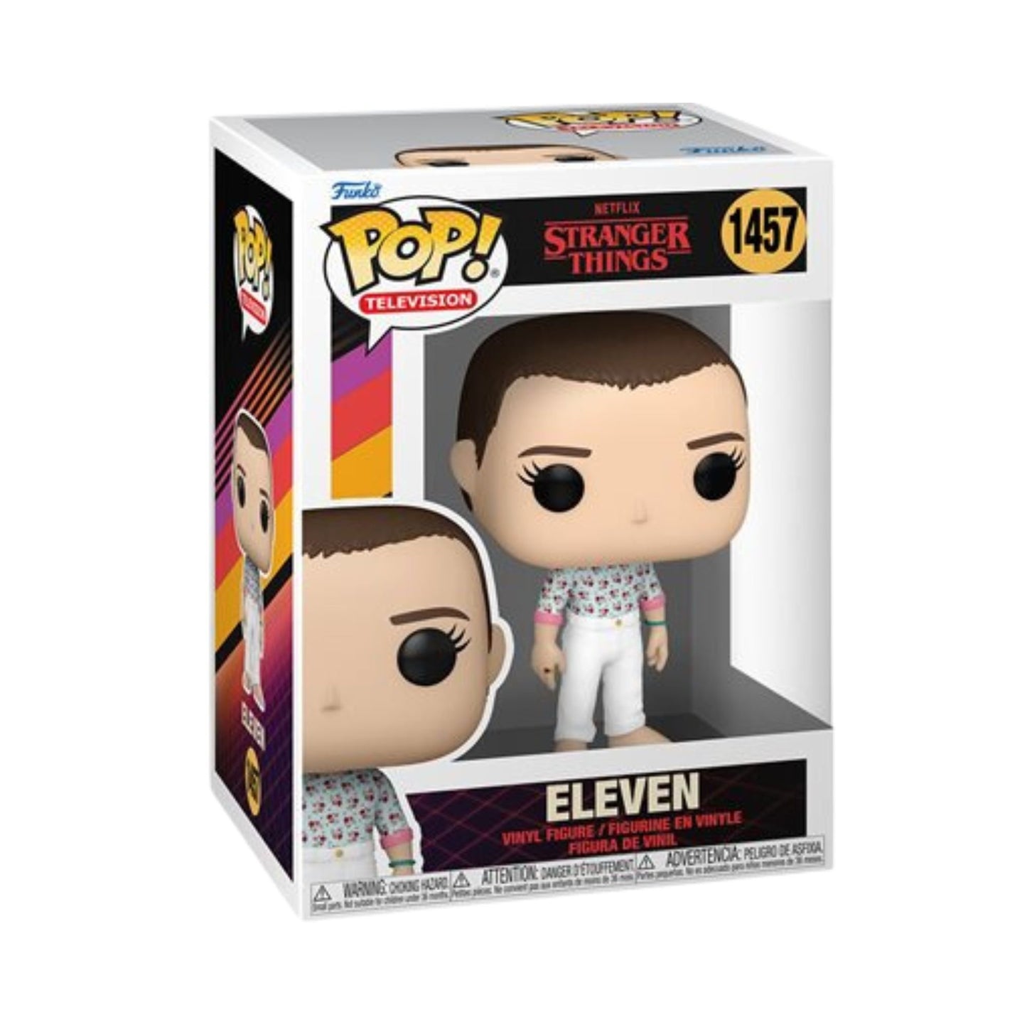 Eleven Funko Pop! Stranger Things - Vinyl Figure # 1457 with Display Box Protector Case