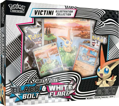 Pokémon TCG Scarlet & Violet - Black Bolt &White Flare - Victini Illustration Collection