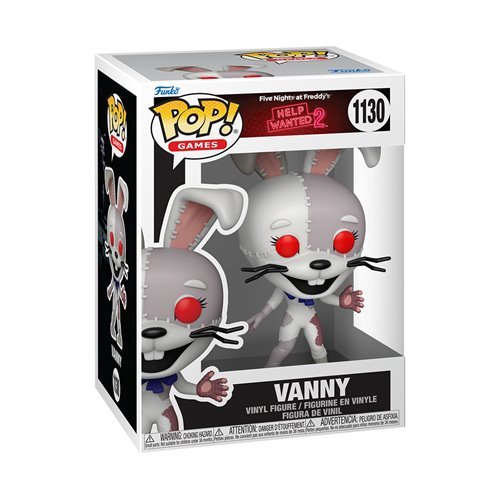 Vanny #1130 Funko Pop! Games Five Nights at Freddy's: Help Wanted 2 - Approx. 4 1/2" Collectible Vinyl Figure Bundled with Display Box Protector Case - Estimated Arrival: Nov. 2025 (PRE-SALE)