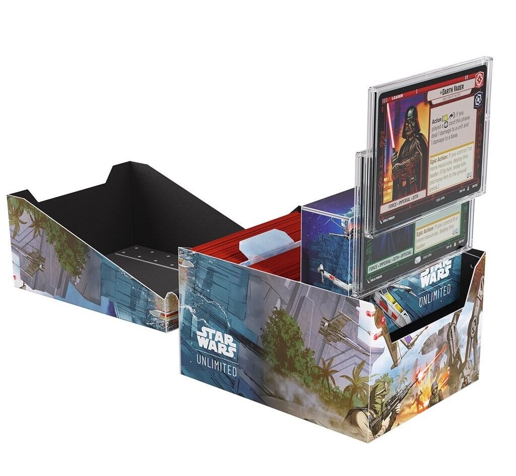 Star Wars Unlimited Twin Sun Soft Crate Deck Box - Battle of Scarif